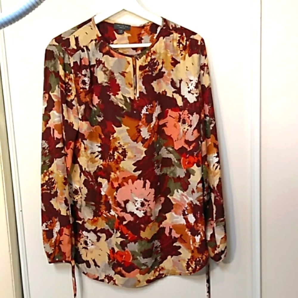 Fall  peek sleeve blouse #Hokies